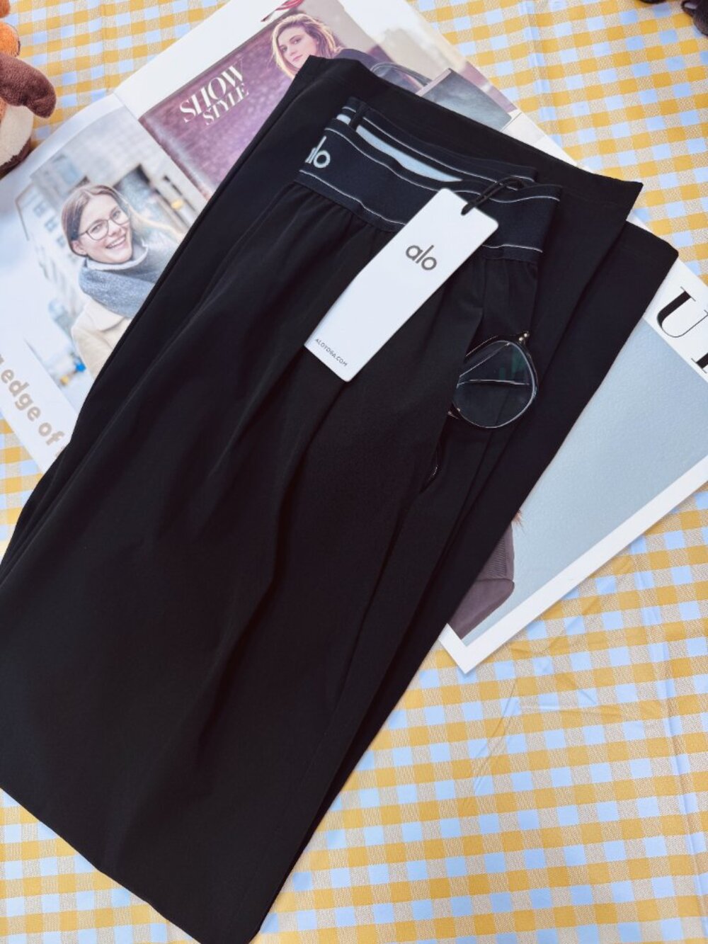 Black ALO Yoga Suit Up Trouser (Regular)🤲💖Leisure|Sports  Best-Selling - Picture 6 of 8